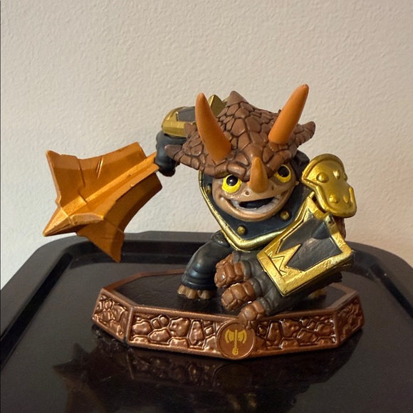 Other - Skylanders Figure with Gold and Brown Accents